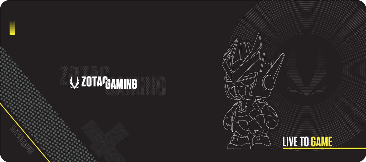 ZOTAC GAMINGオリジナル マウスパッドXL