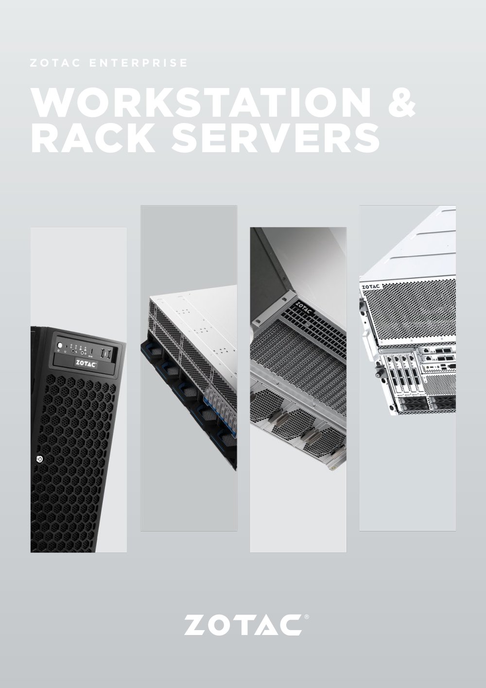 ZOTAC Enterprise ワークステーション・サーバー総合カタログ表紙