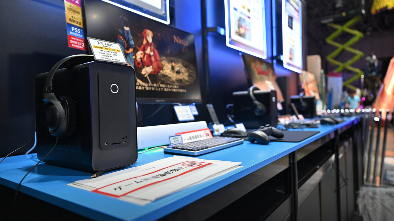 アイ・オー・データ機器 展示機材としてZOTAC活用